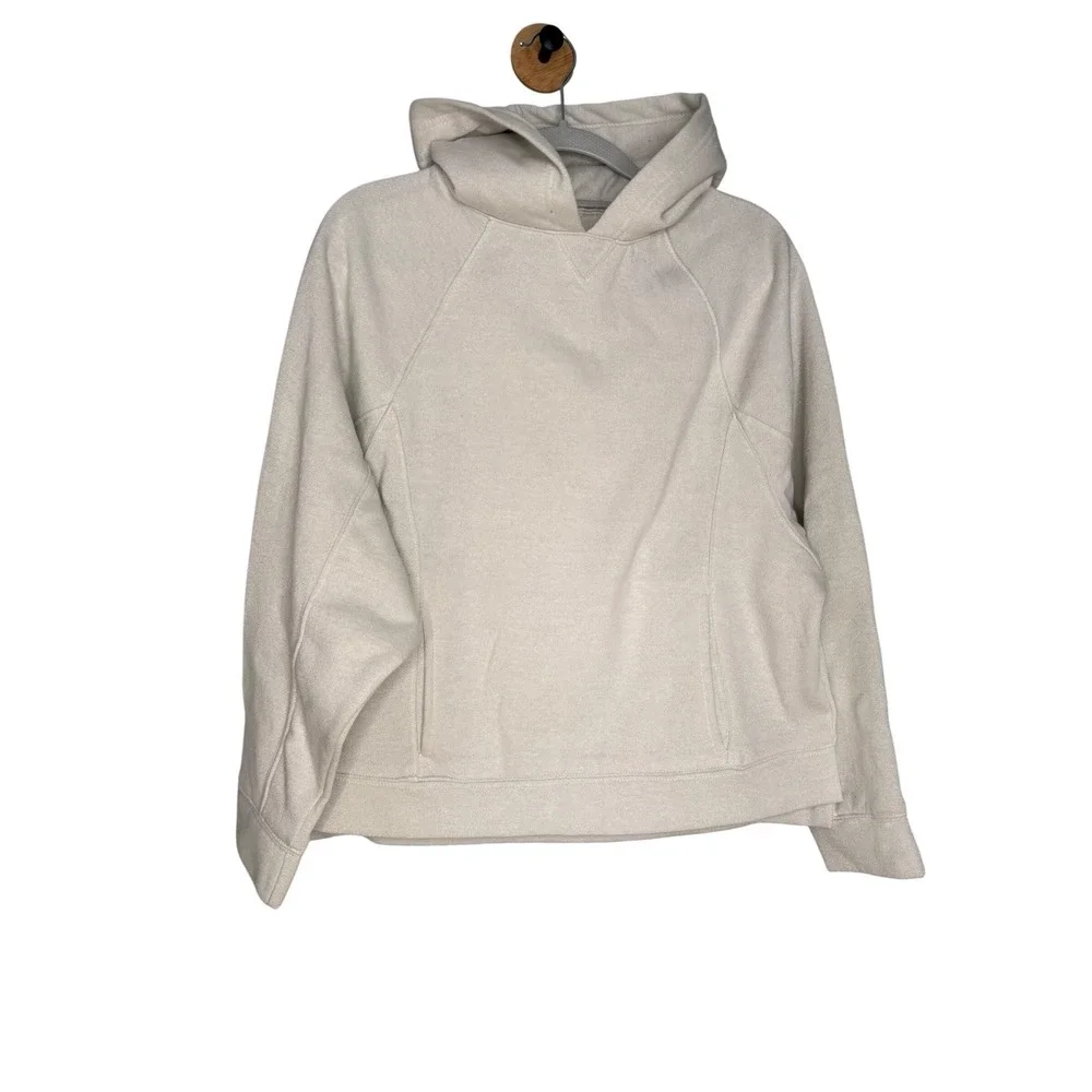 NWT Anthropologie Daily Practice grey glitter hoodie